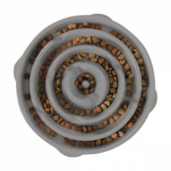 Outward Hound Fun Feeder Slo Bowl Grau Gr. L